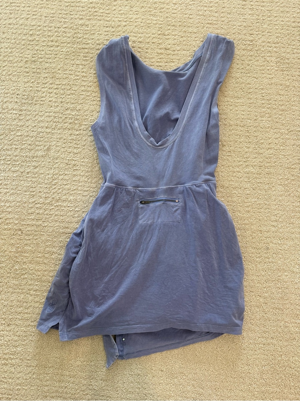 FP Sleeveless Wrap Tie Jumper in Dusty Lavender - Picture 3 of 5